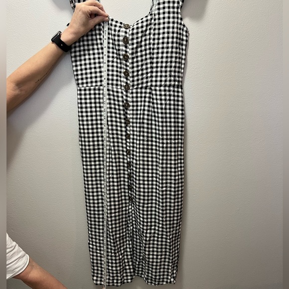 TRIXXI Dress Black & White Checkered - Picture 7 of 7